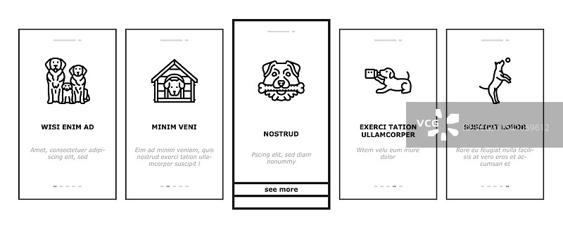 犬种繁殖遗传学谱系入门图标图片素材