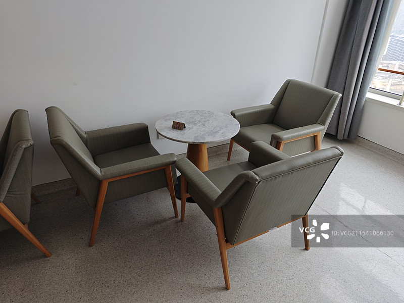 椅子会客一角图片素材