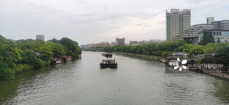 杭州 拱宸桥 京杭大运河南端图片素材