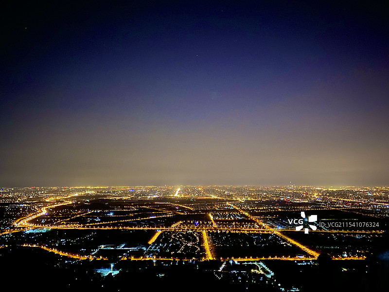 鬼笑石北京夜景图片素材