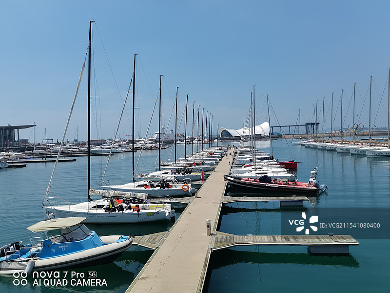 青岛银海国际游艇俱乐部图片素材
