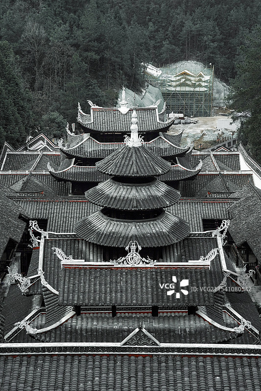 恩施州恩施土司城景区图片素材