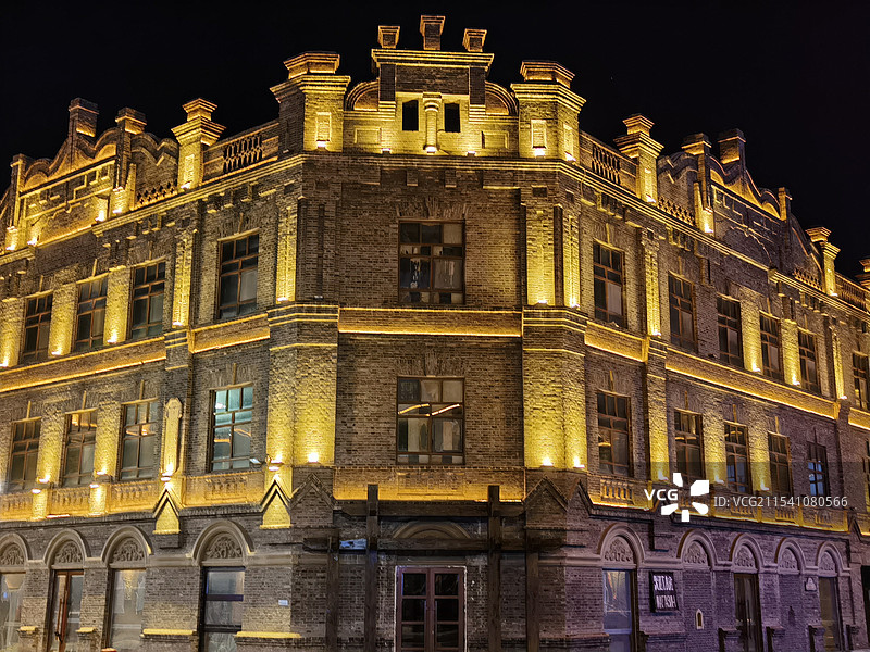 哈尔滨老道外中华巴洛克历史文化街区图片素材