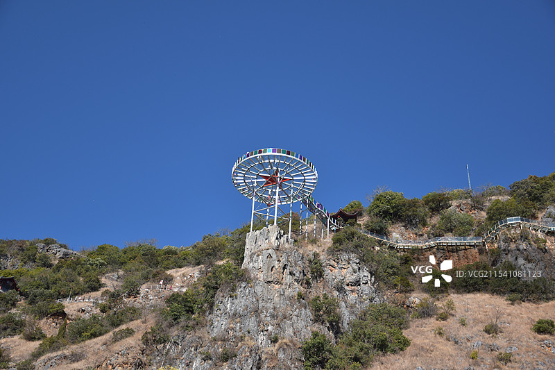 丽江观音峡景区图片素材