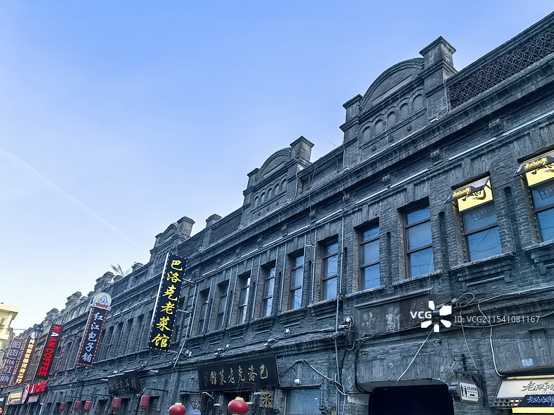 哈尔滨老道外中华巴洛克历史文化街区图片素材