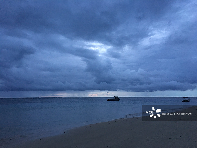 萨摩亚萨瓦伊岛海滩图片素材