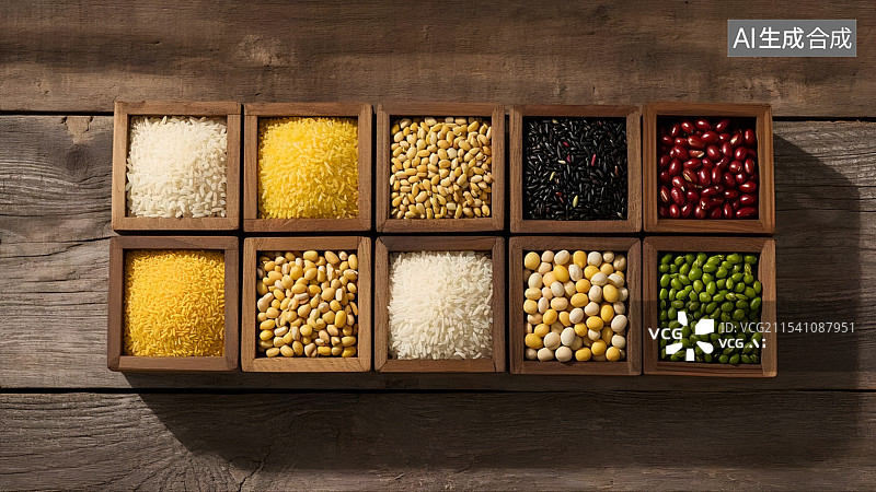 【AI数字艺术】腊八粥原材料图片素材