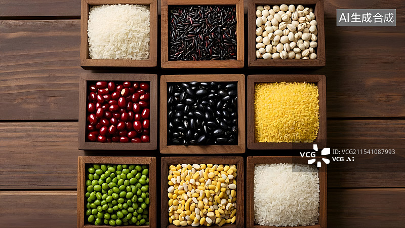 【AI数字艺术】腊八粥原材料图片素材