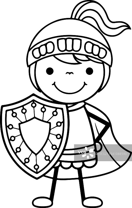 可爱的火柴人和剪影图片素材