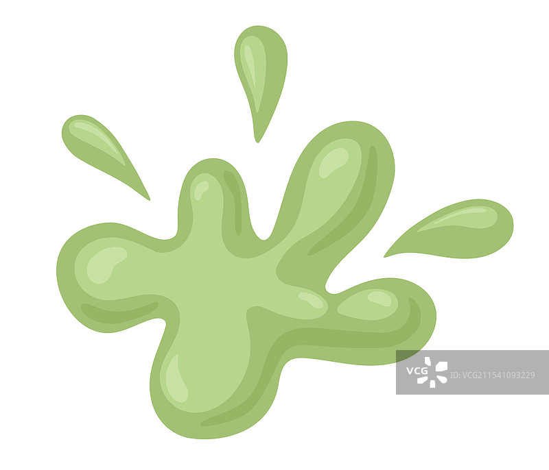 抹茶茶滴与抹茶味的飞溅图片素材