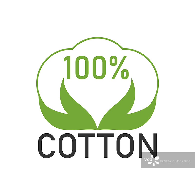 绿色棉花线条图案图片素材