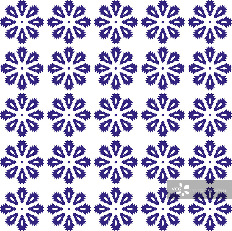 圣诞雪花图案纹理图片素材