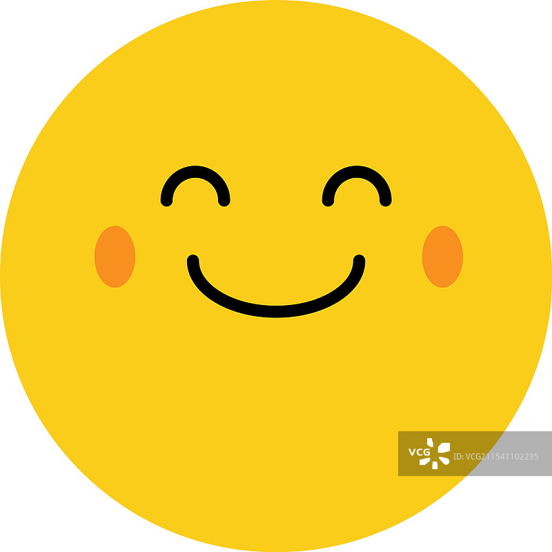 网络快乐微笑脸表情符号图片素材