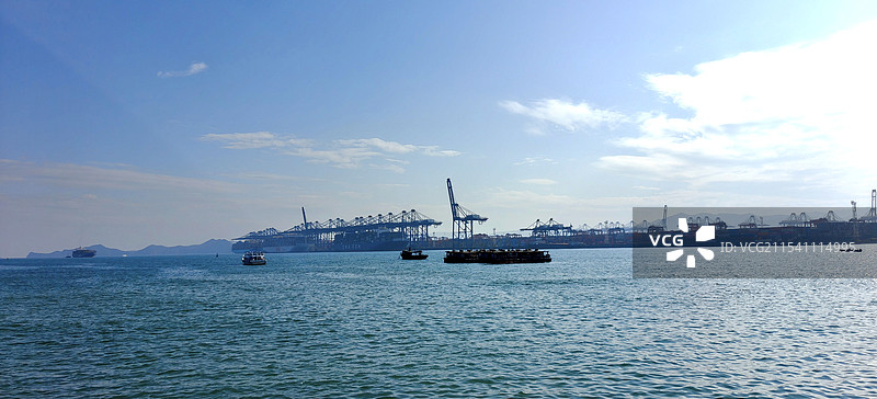 深圳盐田港图片素材