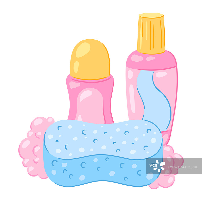 使用卫生用品洗护美容图片素材