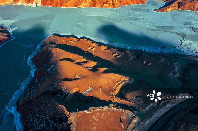 呼图壁县赤壁天湖4图片素材