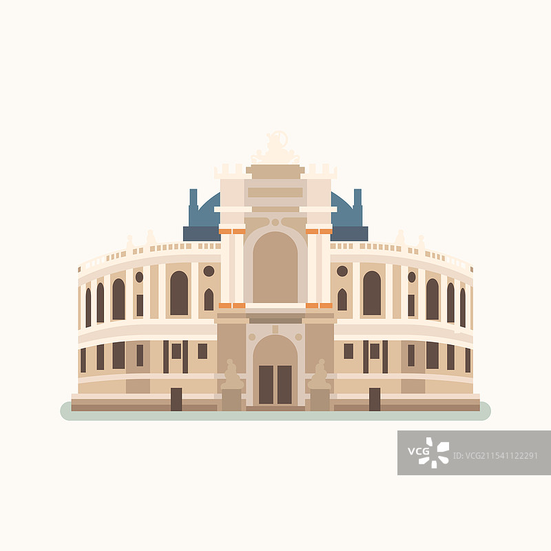 敖德萨歌剧和芭蕾舞剧院图片素材