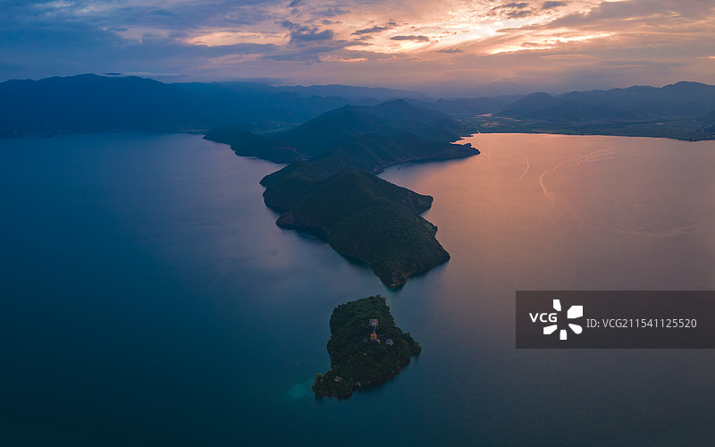 泸沽湖图片素材