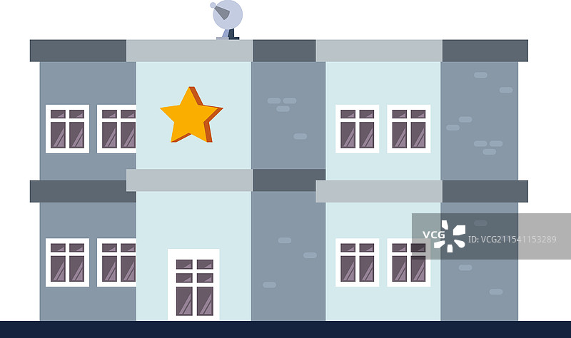 警察局部门大楼图片素材