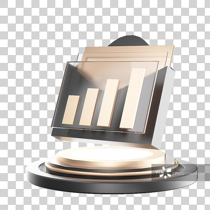 黑金商务金融科技元素图片素材