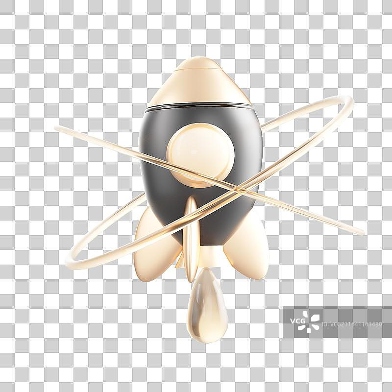 黑金商务金融科技元素图片素材