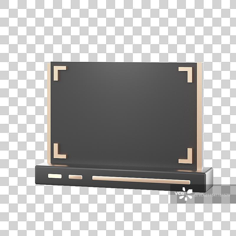 黑金商务金融科技元素图片素材