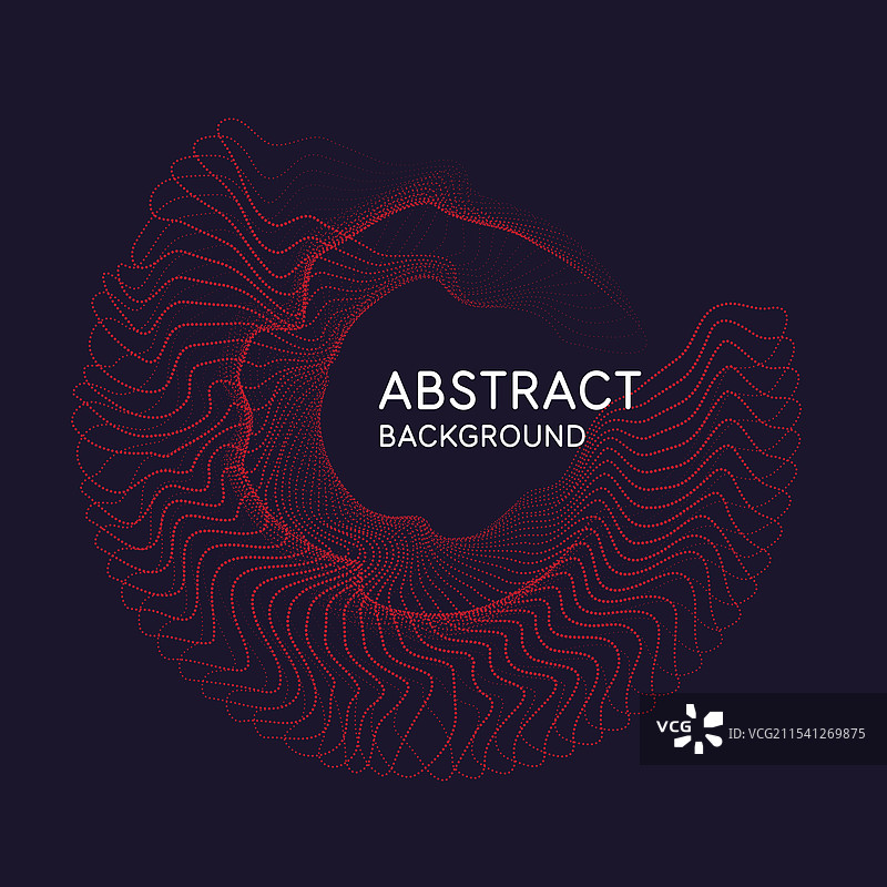 抽象背景与圆形几何图形图片素材