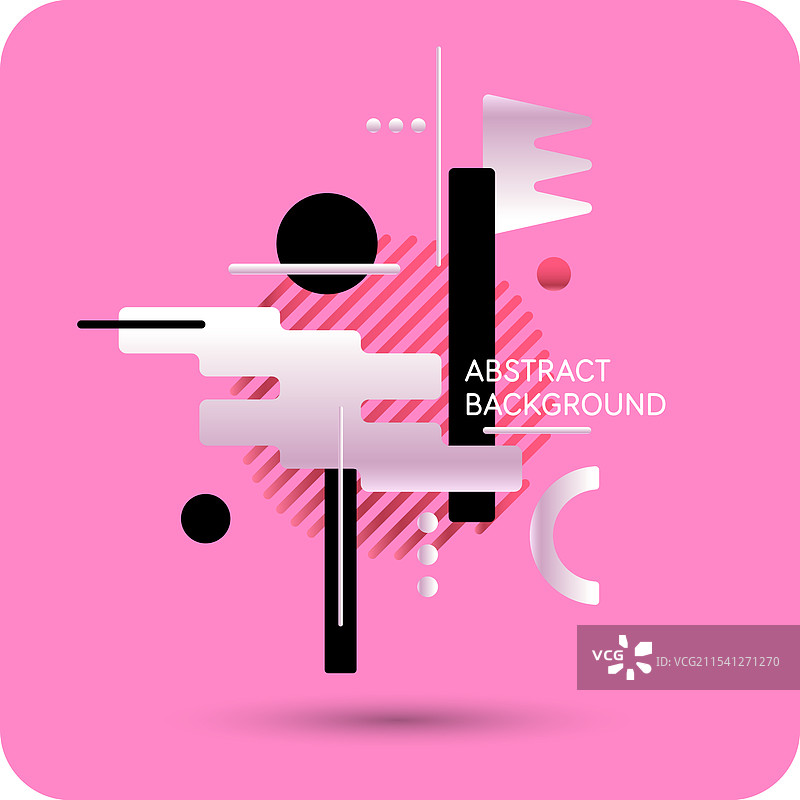 现代背景与抽象元素图片素材