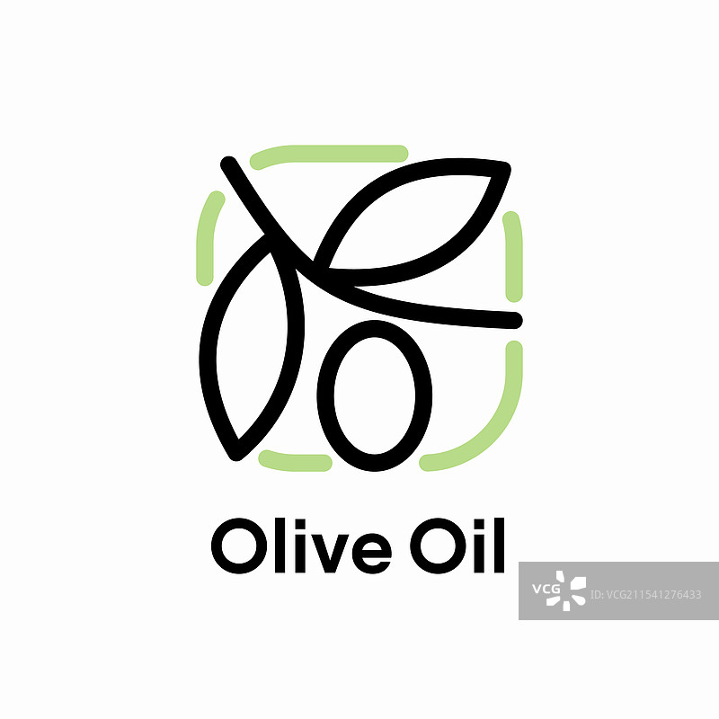 橄榄油信息标志图片素材