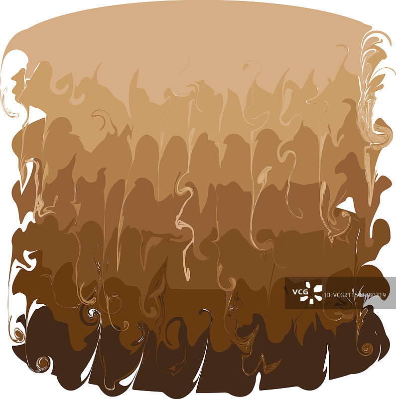 流动的条纹混合曲线摩卡慕斯图片素材