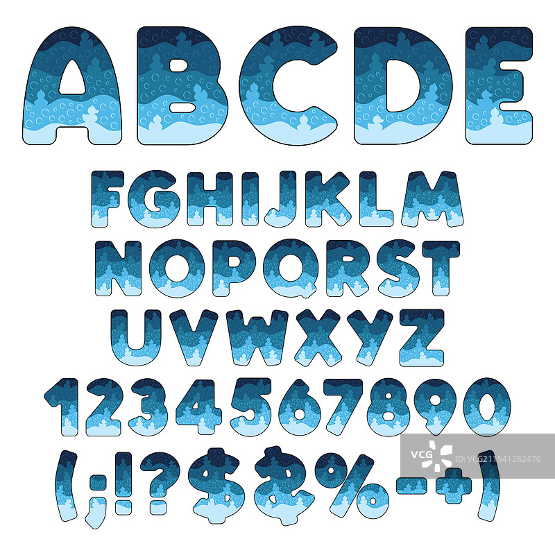 带有玩具鸭和泡泡的图层字体图片素材