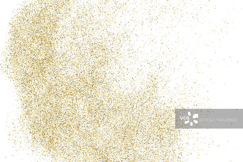 金色闪光纹理，背景为白色图片素材