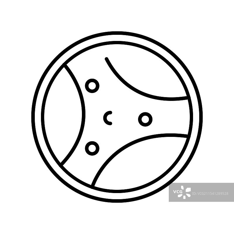 玻璃破碎探测器黑色线条图标图片素材