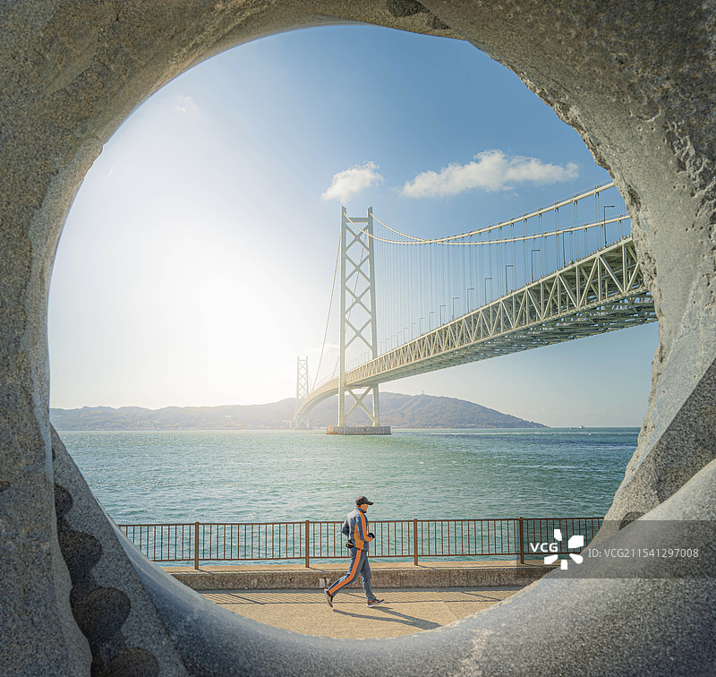明石海峡大桥图片素材