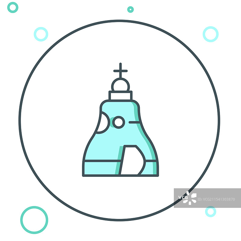 莫斯科的沙皇钟纪念碑图标图片素材