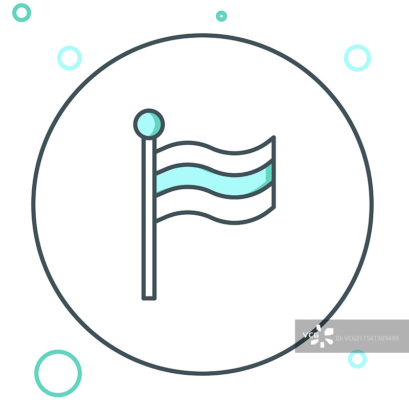 埃及国旗图标，背景为白色图片素材