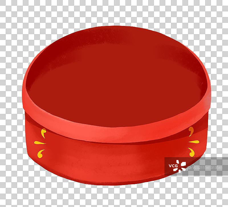 春节插画年俗插画糖果元素礼盒图片素材