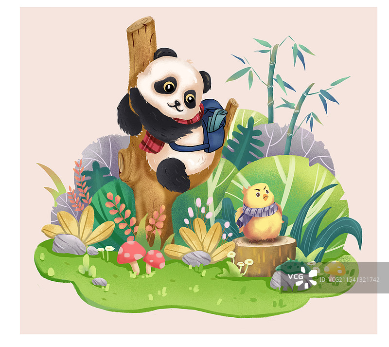 动植物插画图片素材