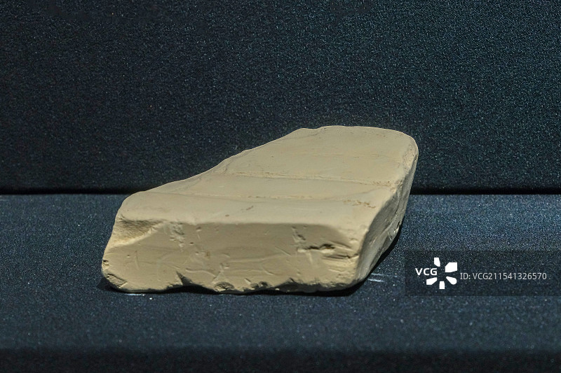 高岭石 山东博物馆“晶·彩-探寻神奇的矿物世界”展图片素材