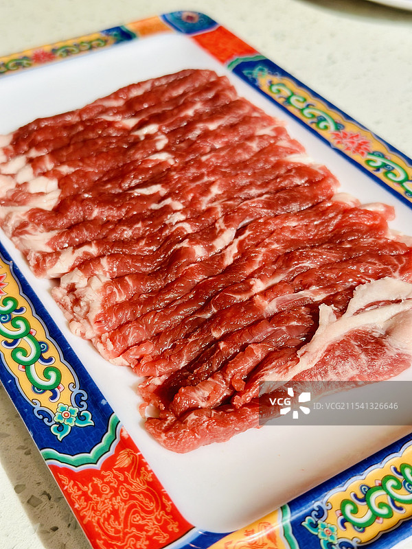 现切羊肉图片素材