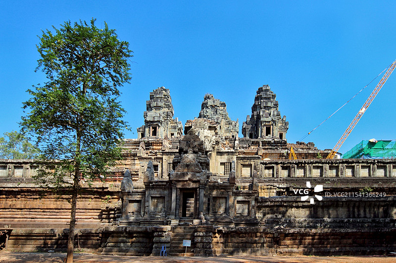 吴哥古迹茶胶寺图片素材