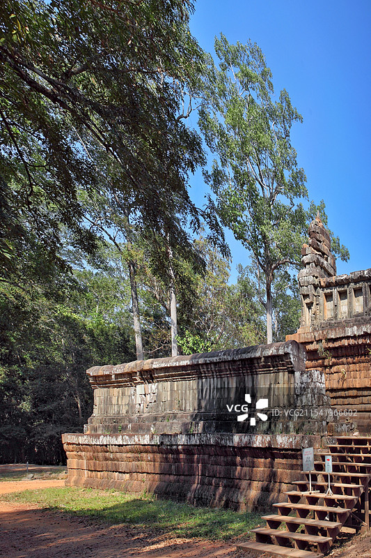 吴哥古迹茶胶寺图片素材