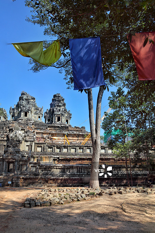 吴哥古迹茶胶寺图片素材