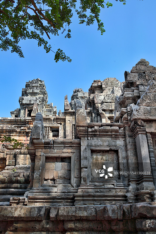 吴哥古迹茶胶寺图片素材