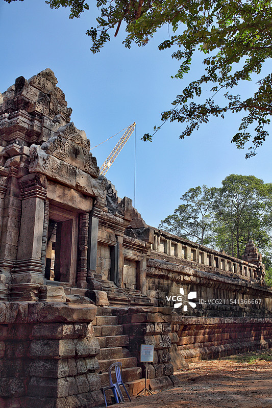吴哥古迹茶胶寺图片素材