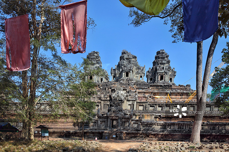 吴哥古迹茶胶寺图片素材