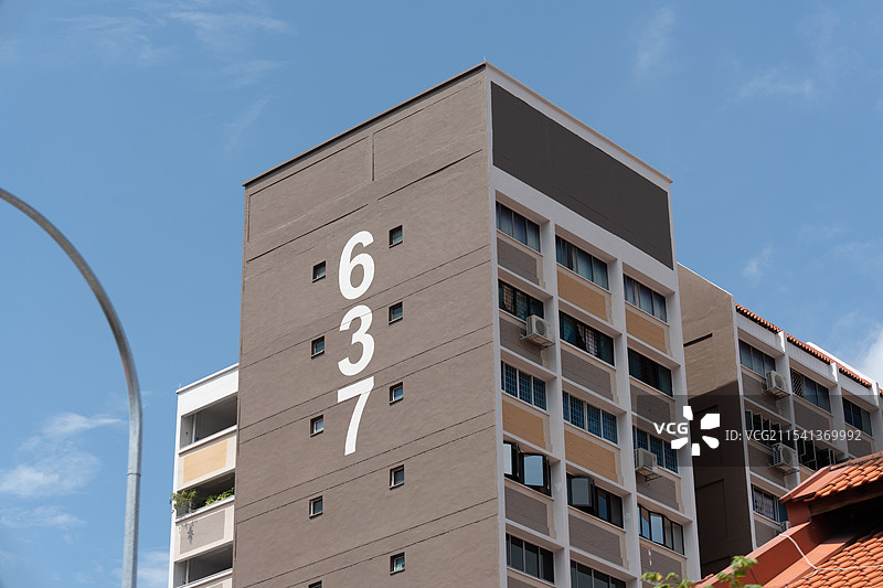 新加坡城市景观，祖屋图片素材