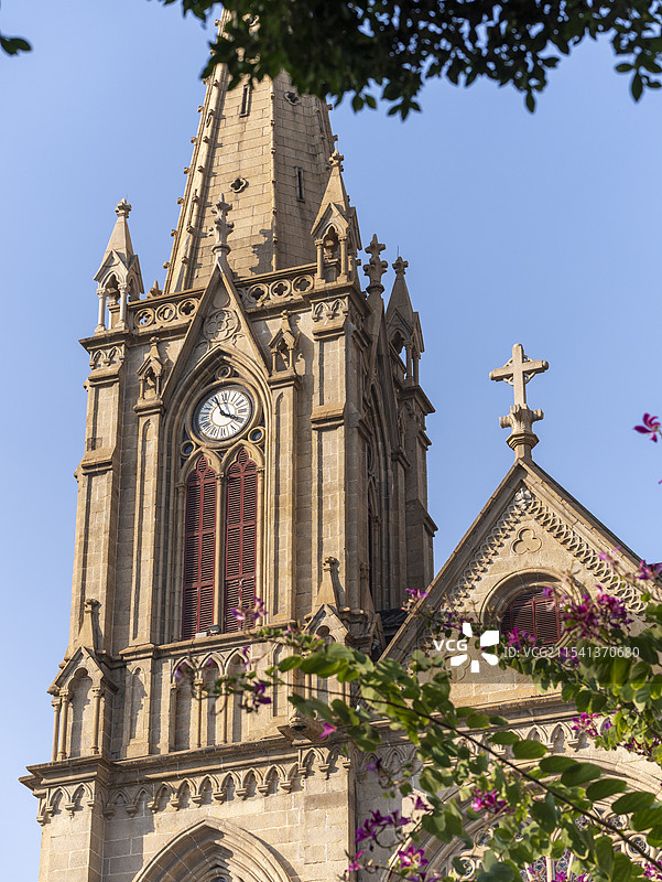 广州圣心大教堂图片素材