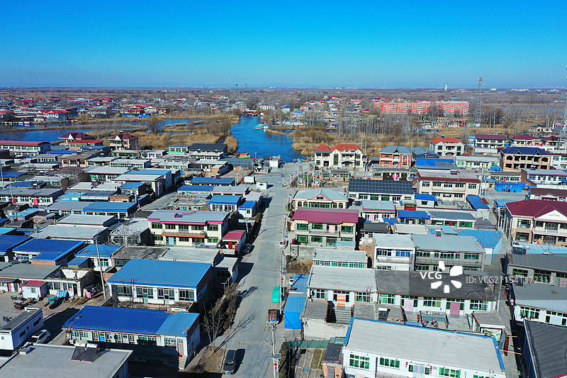 华北明珠白洋淀，生态乐园鸟声甜心旷神怡多感慨，醉卧水乡忘家还 刘庄子图片素材