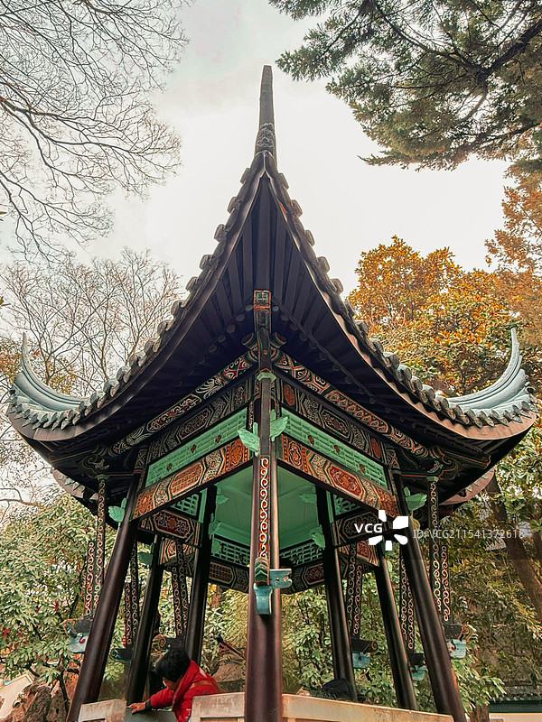 古典亭阁（南京总统府内）图片素材